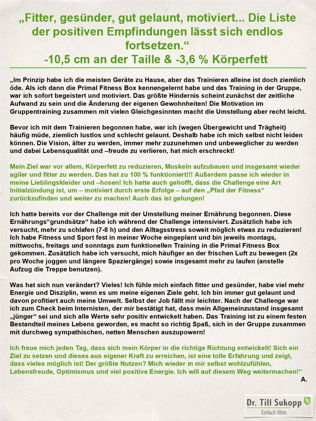 Online Mitgliedschaft Primal Fitness Box Till Sukopp